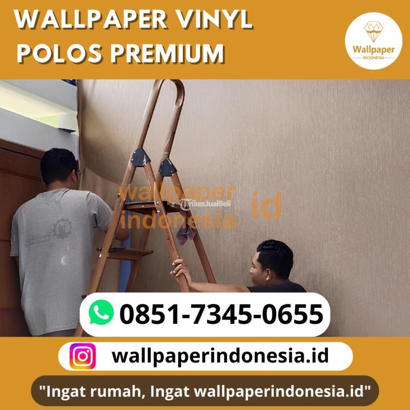 Wallpaper Vinyl Polos Premium - Malang Kota