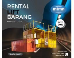 Jasa Rental Lift Barang  Lombok Utara Nusa Tenggara Barat  - Bima