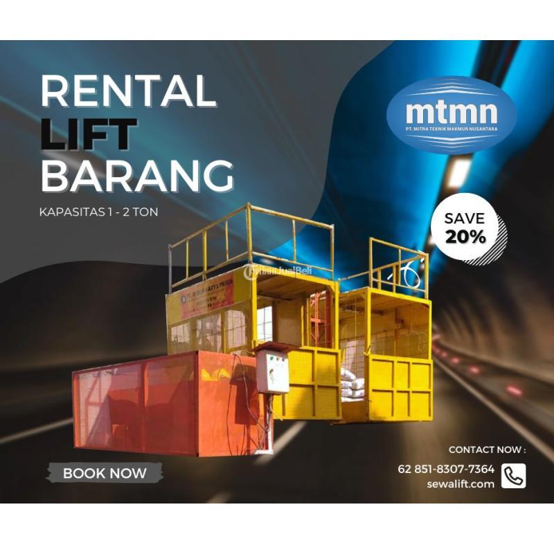 Jasa Rental Lift Barang  Lombok Utara Nusa Tenggara Barat  - Bima