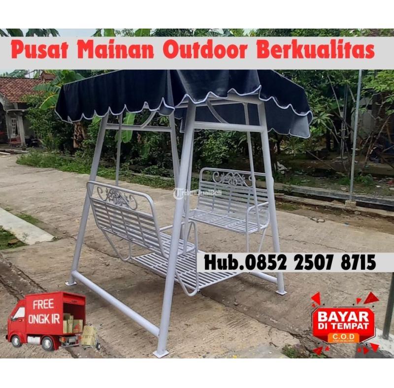 Ayunan Besi Dewasa dan Perosotan Custom - Pacitan