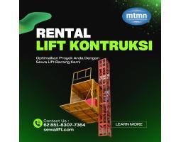 Jasa Rental Lift Barang - Pontianak 