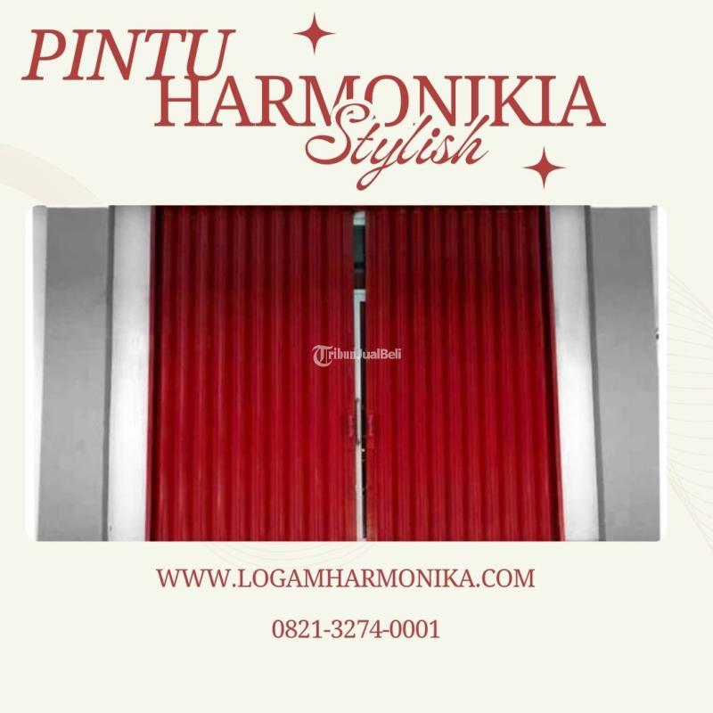 Pintu Harmonika Kalimantan Utara Logam Harmonika - Tarakan