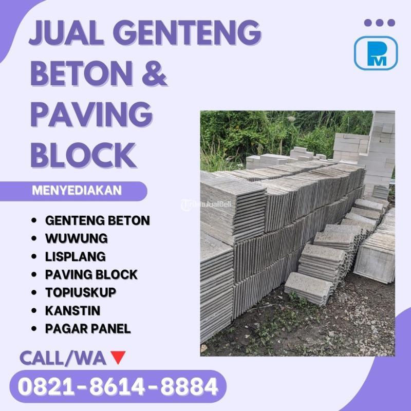 Genteng Beton Flat untuk Atap Sederhana - Malang