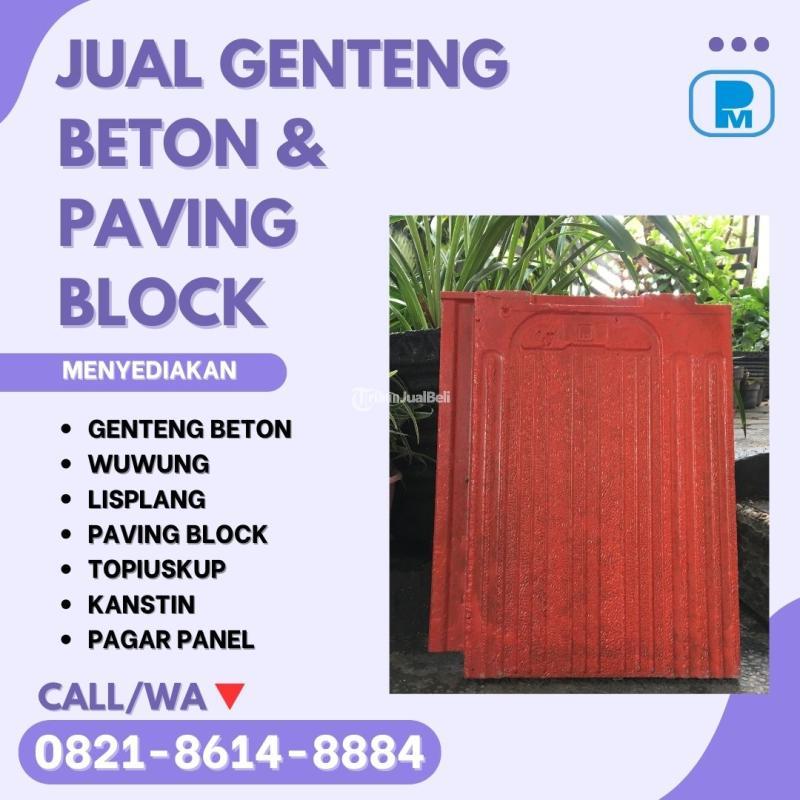 Genteng Beton Flat untuk Atap Sederhana - Malang