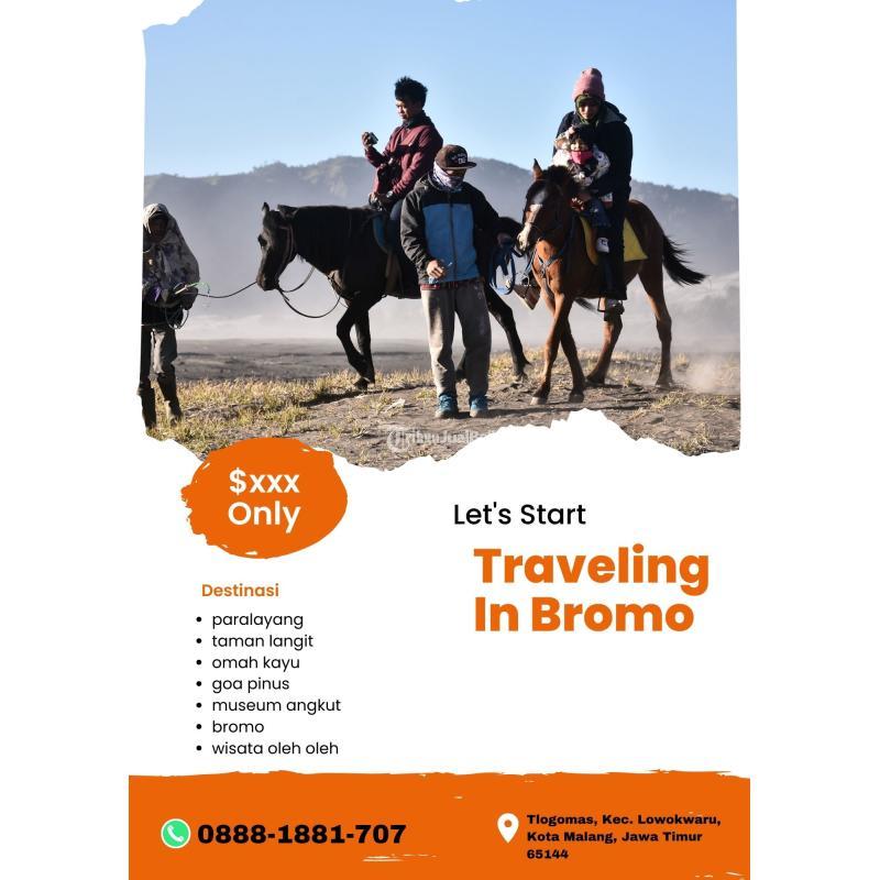 Paket Travel Wisata Gunung Bromo - Malang Kota