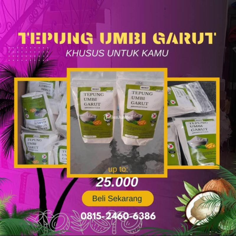 Tepung Umbi Garut Cocok untuk Camilan - Makassar