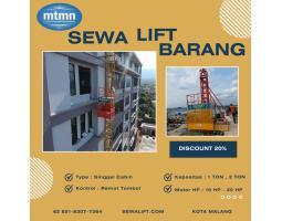 Penyewaan Lift Barang Terpercaya - Makassar