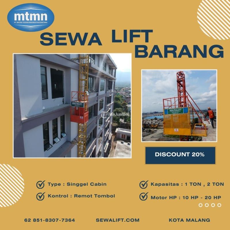 Penyewaan Lift Barang Terpercaya - Makassar