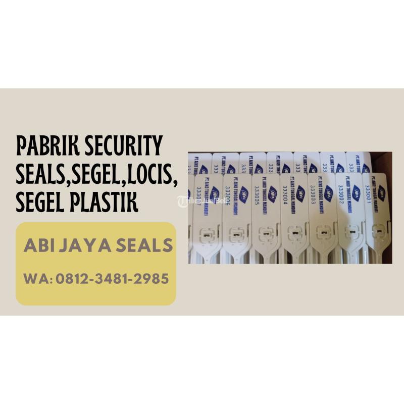 Segel Plastik Security Seals Locis - Karimun