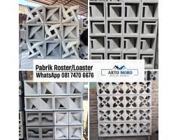 Roster Beton Motif Tercantik Gebang - Purworejo