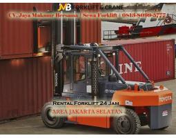 Sewa Forklift Harian, Mingguan, Bulanan di Bintaro, Ciputat, Pondok Cabe - Jakarta Selatan