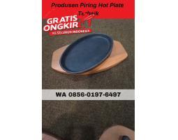 Produksi Piring Hot Plate dan Hot Plate Steak Kuliner di Gedangan - Malang