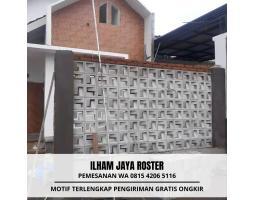 Roster Beton Pagar Teras Rumah di Purwosari - Pasuruan