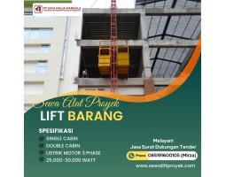 Sewa Rental Alat Proyek Lift Barang - Deli Serdang