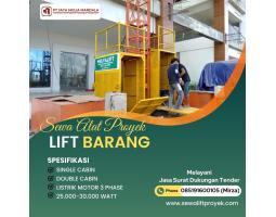 Sewa Rental Alat Proyek Lift Barang - Samosir