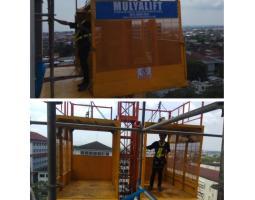 Lift Barang Material Sewa Proyek Konstruksi Gedung Bebas Nego - Makassar