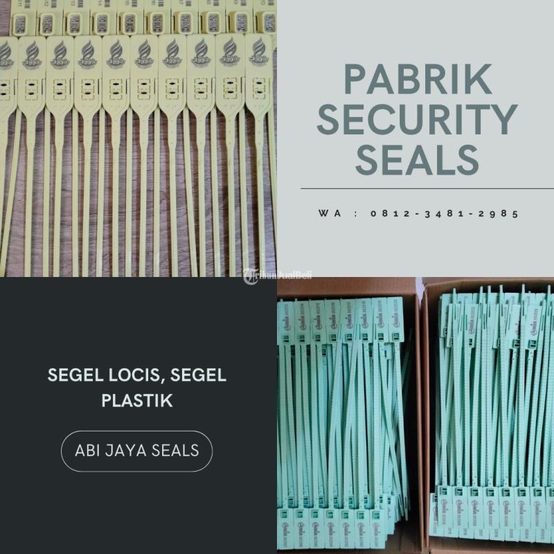 Pabrik Segel Plastik Security Seals Locis - Bungo