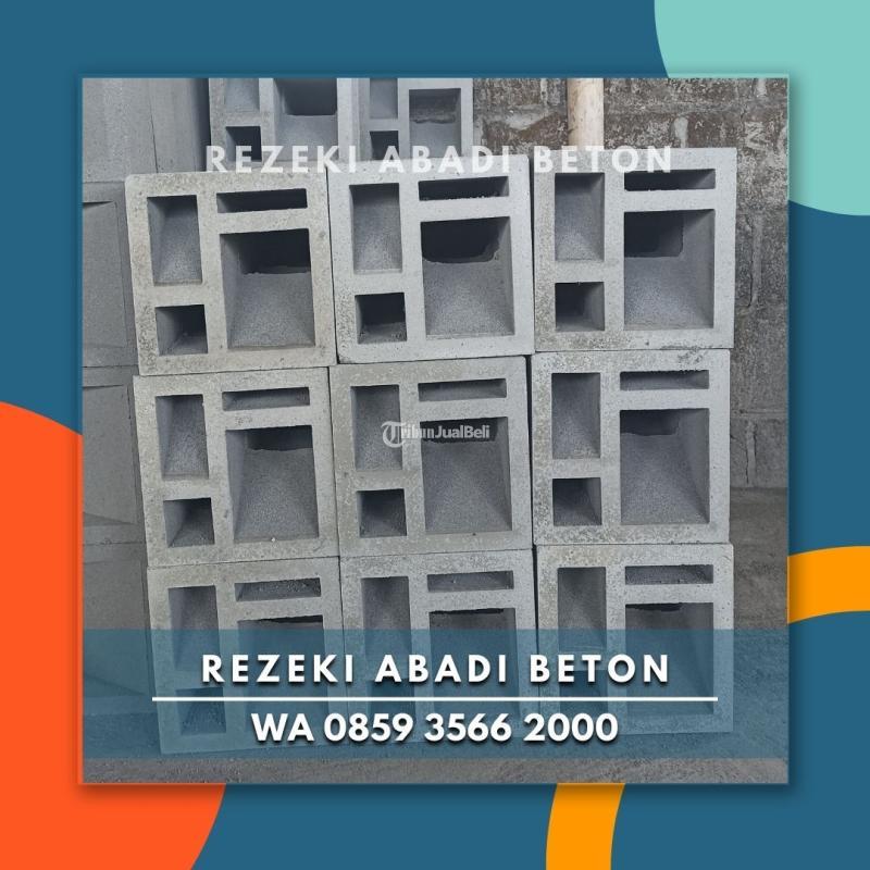 Roster Beton Minimalis Anti Tampias di Kanigoro - Blitar