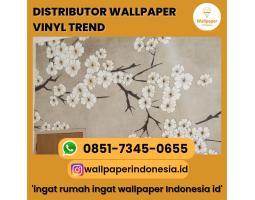 Distributor Wallpaper, Bahan Vinyl, Roll, Plus Pasang - Malang