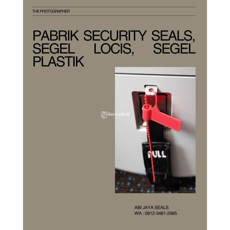 Toko Segel Plastik Security Seals Locis - Maros