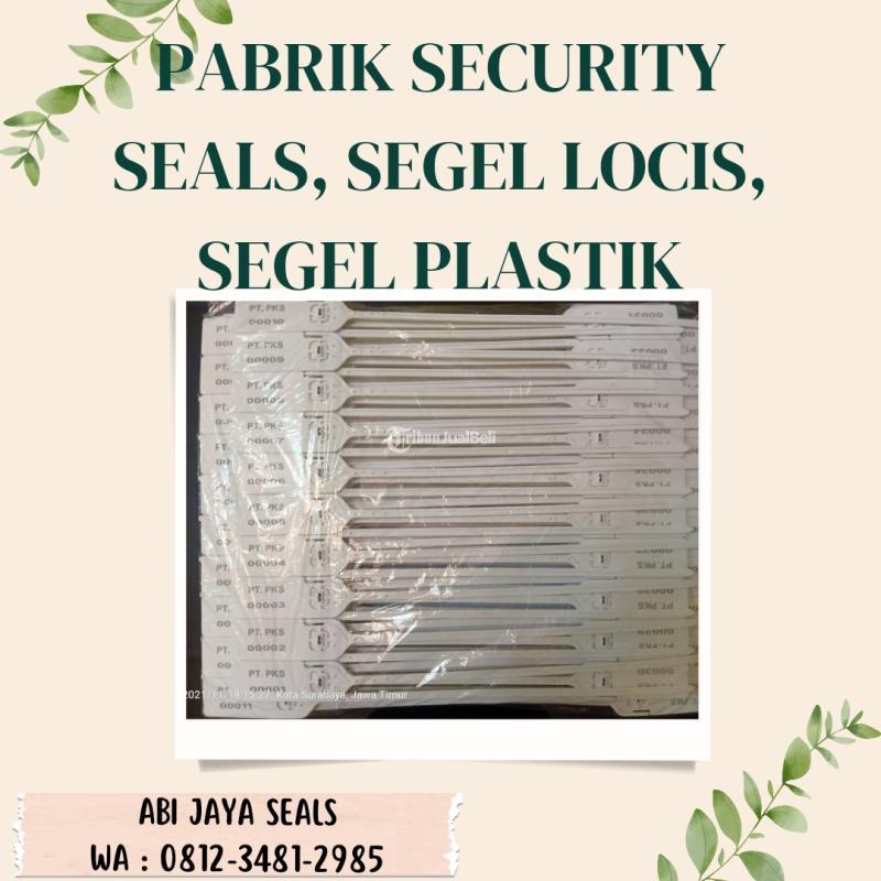 Toko Segel Plastik Security Seals Locis - Sinjai