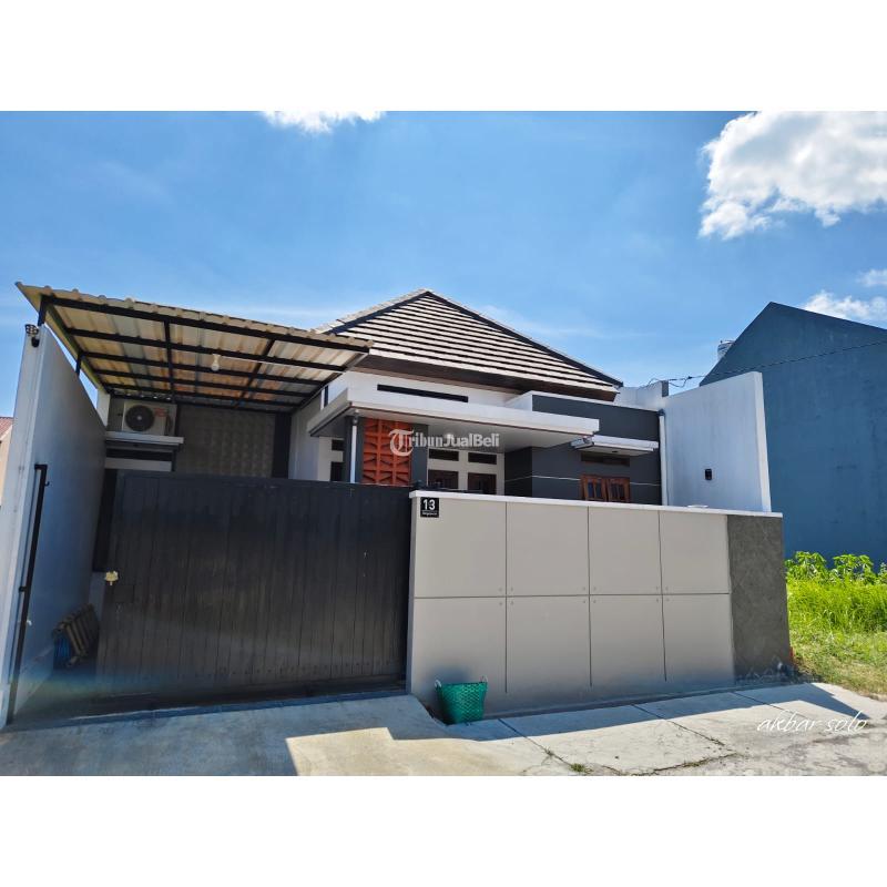Dijual Rumah Solo Luas 90m SHM Strategis Singopuran Kartosuro Dekat Kampus UMS - Solo