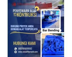 Sewa Mesin Bar Bending untuk Kebutuhan Proyek - Bandar Lampung
