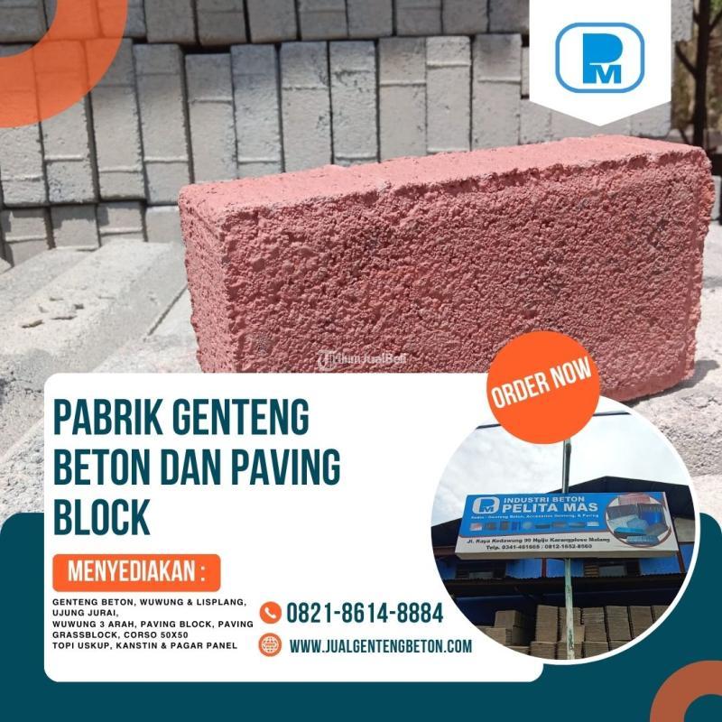 Paving Block Topi Uskup Lantai yang Estetik dan Tahan Cuaca - Malang Kota