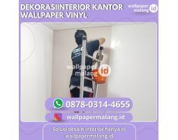 Dekorasi Interior Kantor Wallpaper Vinyl - Malang Kota