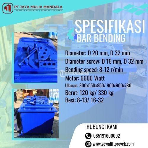 Sewa Mesin Bar Bending Andal untuk Proyek Konstruksi Anda - Jambi