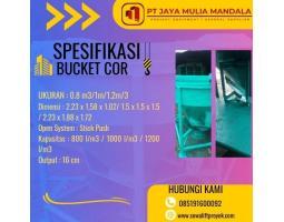 Sewa Bucket Cor Berkualitas Tinggi untuk Proyek PT. Jaya Mulia Mandal - Jambi 