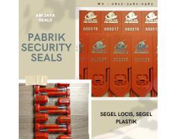 Pabrik Segel Plastik Security Seals Locis - Sarolangun