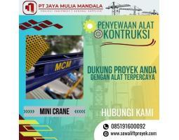 Rental Mini Crane Berkualitas Tinggi untuk Proyek - Balikpapan