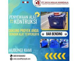 Sewa Mesin Bar Bending Terbaik untuk Proyek Konstruksi Anda - Balikpapan 