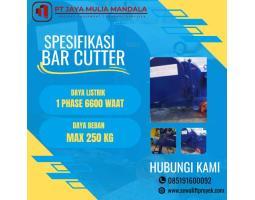 Rental Mesin Bar Cutter untuk Proyek di PT. Jaya Mulia Mandala - Balikpapan 