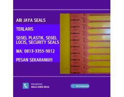 Distributor Segel Plastik Security Seals Locis - Tulang Bawang