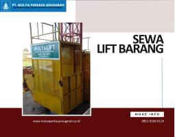 Rental Lift Barang Proyek - Payakumbuh