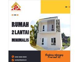 Jual Rumah 2 Lantai Minimalis Tipe 60 New Bisa KPR - Bantul