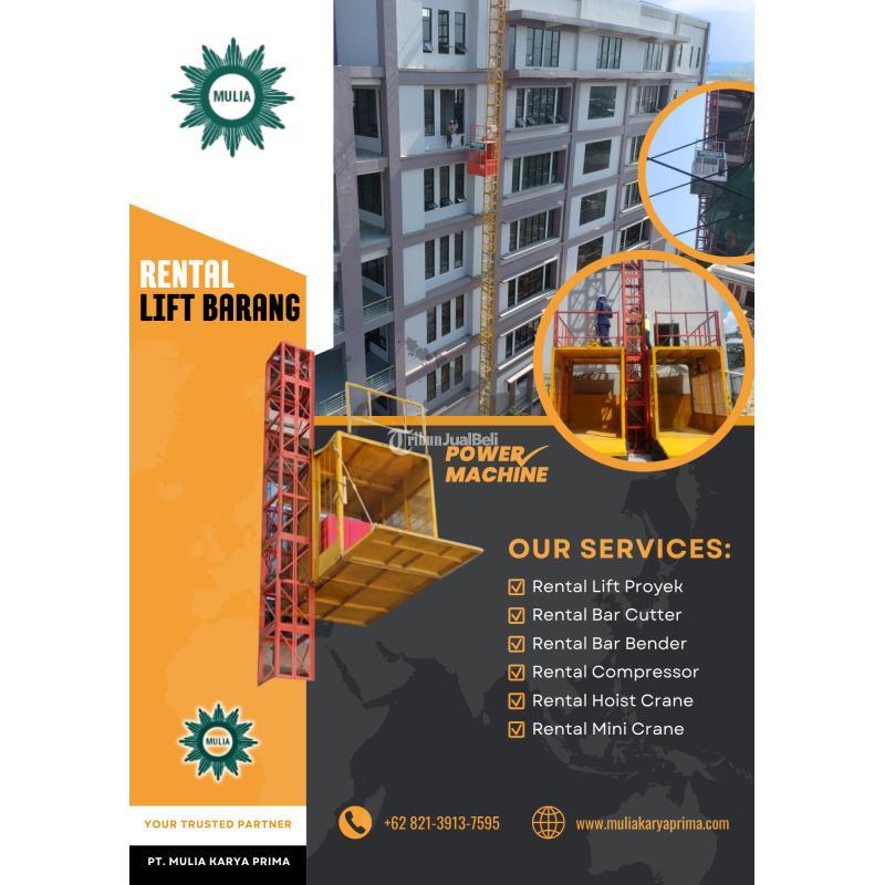 Persewaan Lift Barang dan Alat Proyek Lainnya, Makassar - Sulawesi Selatan