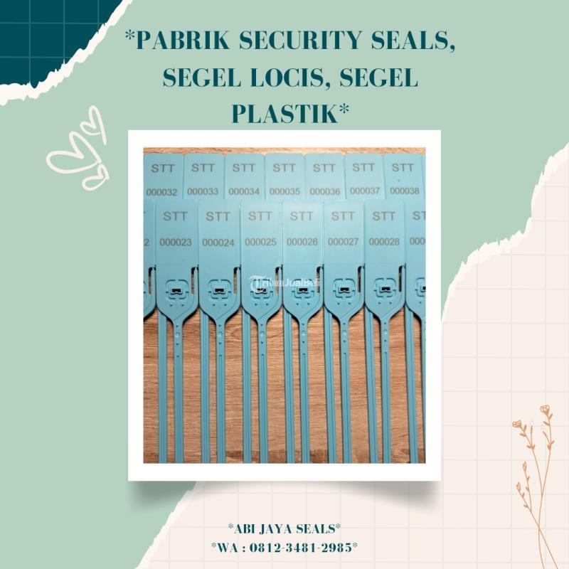 Toko Segel Plastik Security Seals Locis - Takalar