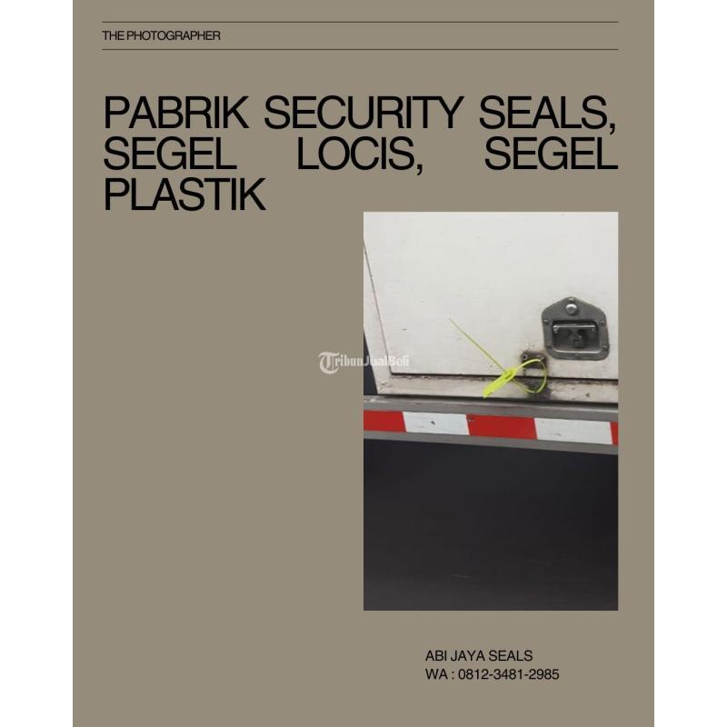 Toko Segel Plastik Security Seals Locis - Takalar