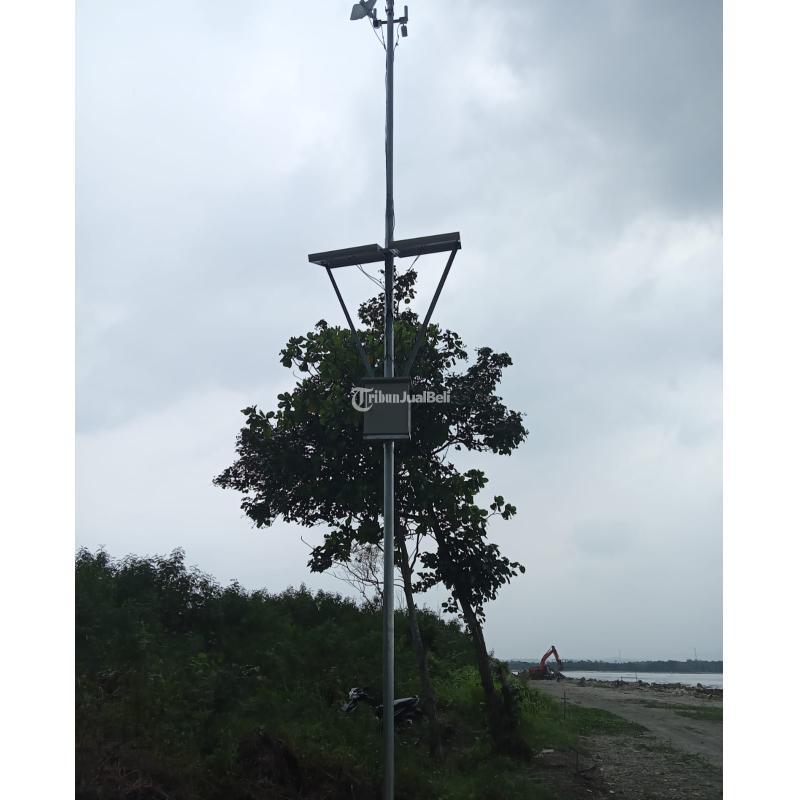 Pemasangan Tiang Tower Penangkal Petir - Lampung Utara