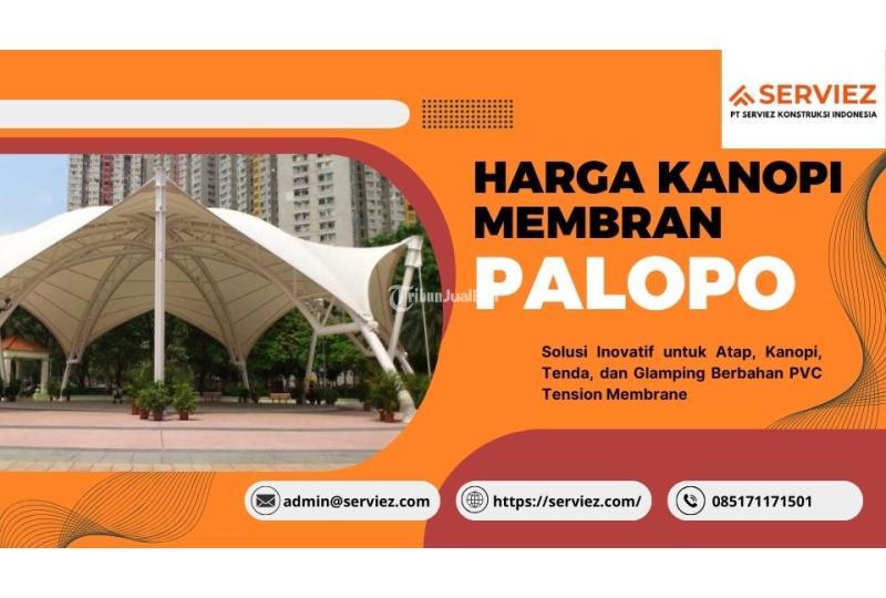 Kanopi Membran Desain Modern Elegan - Palopo