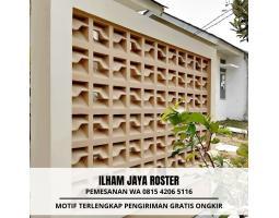 Loster Roster Beton Pagar Rumah Minimalis - Pasuruan