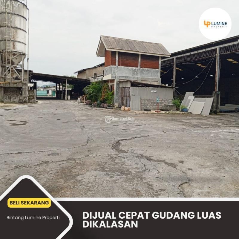 Dijual Gudang Siap Pakai Legalitas SHM di Kalasan - Sleman