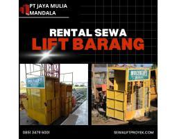 Sewa Lift Barang untuk Proyek Konstruksi - Deli Serdang 
