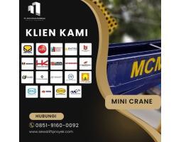 Sewa Mini Crane Proyek Berkualitas - Samarinda