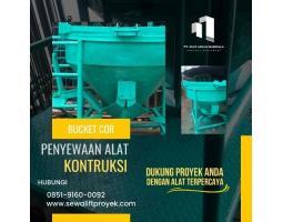 Sewa Bucket Cor Solusi Konstruksi Mudah - Samarinda  
