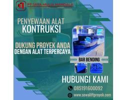 Sewa Bar Bending Machine Pembengkok Besi Profesional - Banjarmasin 