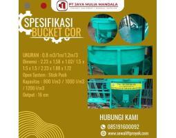 Sewa Bucket Cor Mempermudah Pengecoran Proyek Anda - Banjarmasin 